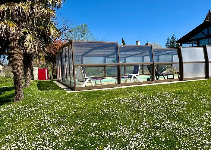 Gite Piscine Couverte Chauffee Padirac&Rocamadour Prázdninový dům Mayrinhac-Lentour